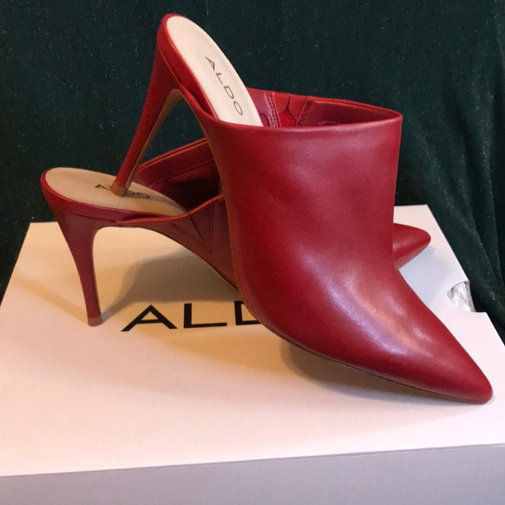 ALDO mule heels
